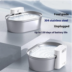 Uha Stainless Steel Automatic Pet Water Dispenser