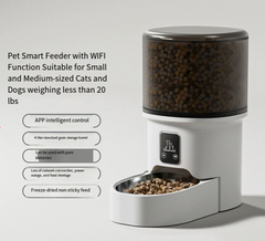 6L Smart Automatic Pet Feeder with Remote WiFi Control